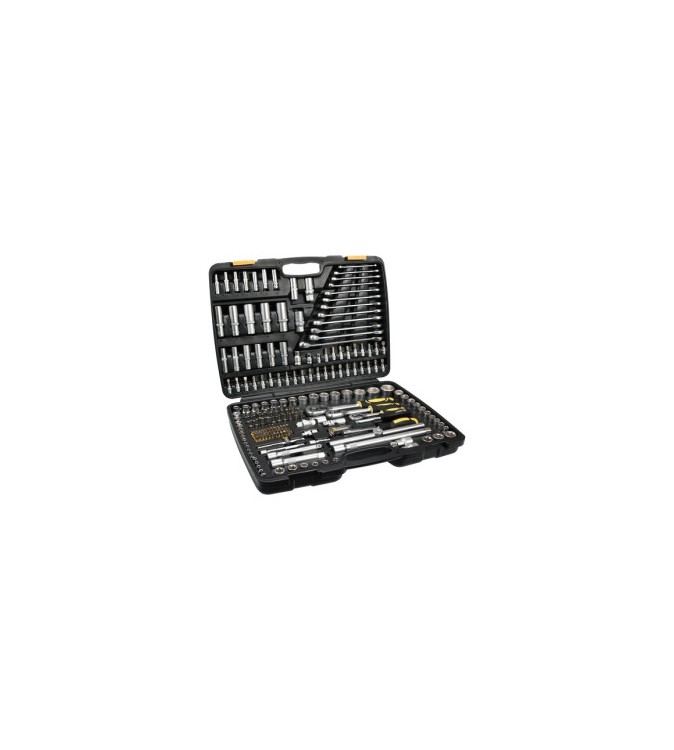Trusa tubulare 1-2 inch 216 piese XXL cu clichet 45 dinti Cod: 58700