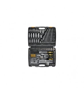 Trusa tubulare 1-2 inch 216 piese XXL cu clichet 45 dinti Cod: 58700