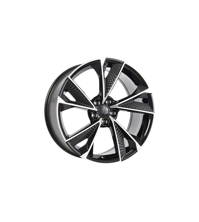 Jante DY807 KM 17x7.5 5x120 ET35 diamond cut compatibile Volkswagen Transporter T5 T6 T7 Amarok Touareg R5