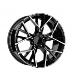 Jante DY718 KM 18x8 fata 18x9 spate 5x120 ET30 ET37 diamond cut compatibile BMW
