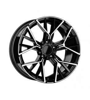 Jante DY718 KM 18x8 fata 18x9 spate 5x120 ET30 ET37 diamond cut compatibile BMW