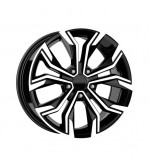Jante DY668 KM 18x7.5 5x114.3 ET40 diamond cut compatibile Dacia Renault Nissan Toyota