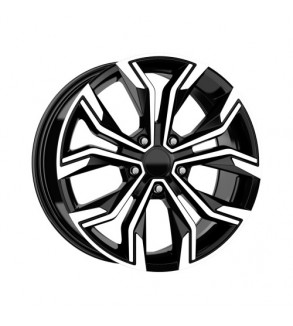 Jante DY668 KM 18x7.5 5x114.3 ET40 diamond cut compatibile Dacia Renault Nissan Toyota
