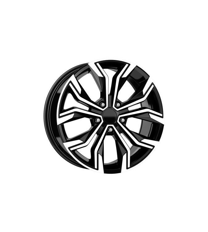 Jante DY668 KM 18x7.5 5x114.3 ET40 diamond cut compatibile Dacia Renault Nissan Toyota