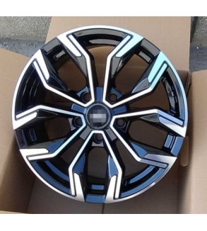 Jante DY668 KM 18x7.5 5x114.3 ET40 diamond cut compatibile Dacia Renault Nissan Toyota
