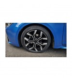Jante DY668 KM 18x7.5 5x114.3 ET40 diamond cut compatibile Dacia Renault Nissan Toyota
