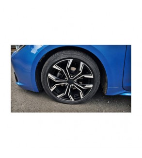 Jante DY668 KM 18x7.5 5x114.3 ET40 diamond cut compatibile Dacia Renault Nissan Toyota