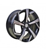 Jante DY118 KM 19x8 5x114.3 ET40 diamond cut compatibile Dacia Renault Toyota Nissan Infiniti Mitsubishi Suzuki
