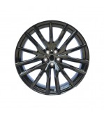 Jante DY1189 KM 22x9.5 fata 22x10.5 spate 5x112 ET37 ET43 negru lucios compatibile BMW