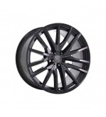Jante DY1189 KM 22x9.5 fata 22x10.5 spate 5x112 ET37 ET43 negru lucios compatibile BMW