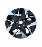 Jante DY1846 KM 16x6.5 5x114.3 ET35 diamond cut compatibile Dacia Renault Nissan Toyota