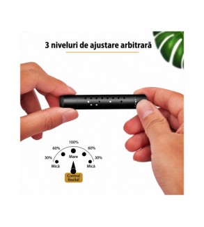 Odorizant auto pentru grila ventilatie din aluminiu cu rezerva parfumata Tabacco Vanilie Iasomie Cod: ATL3252