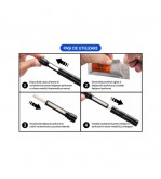 Odorizant auto pentru grila ventilatie din aluminiu cu rezerva parfumata Tabacco Vanilie Iasomie Cod: ATL3252