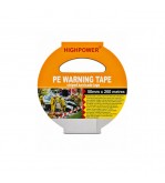 Banda delimitare avertizare rosu alb 50 mm x 200 m HIGHPOWER Cod: AAA161