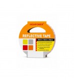Banda reflectorizanta autoadeziva reflectiva alba rosie portocalie 50 x 50 mm 60 bucati HIGHPOWER