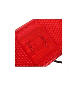 Lampa laterala LED rosie 4 LED 12V-24V Cod: L1015147