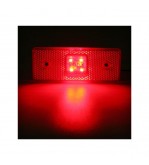 Lampa laterala LED rosie 4 LED 12V-24V Cod: L1015147