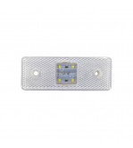Lampa laterala LED alba 4 LED 12V Cod: L1015137
