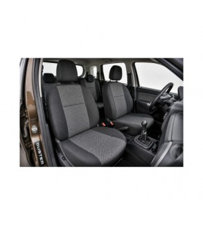 Huse scaune auto compatibile Dacia Duster I Facelift 2013-2017 spatar bancheta fractionat Premium Material Textil