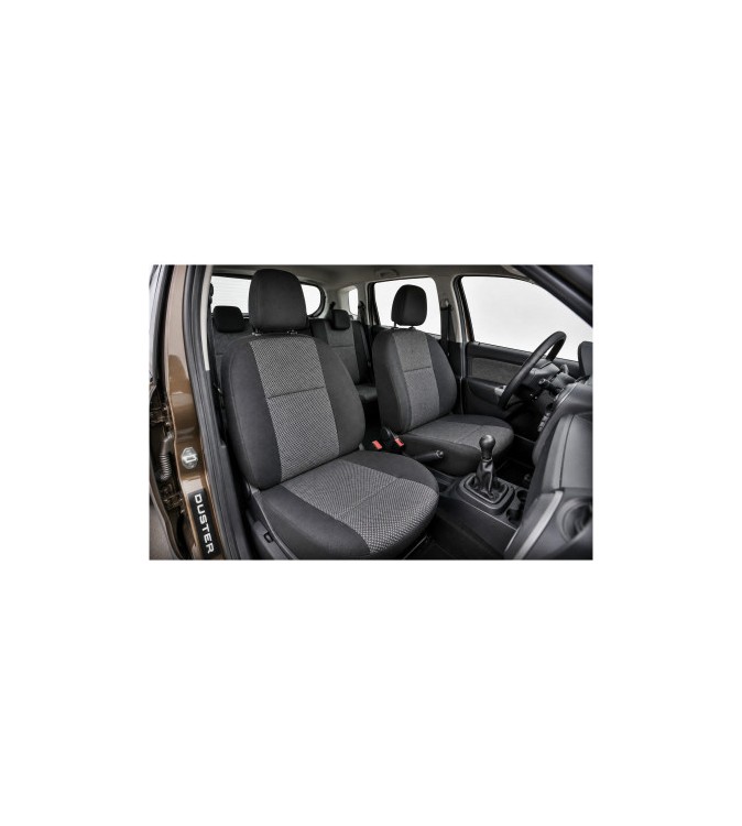 Huse scaune auto compatibile Dacia Duster I Facelift 2013-2017 spatar bancheta fractionat Premium Material Textil