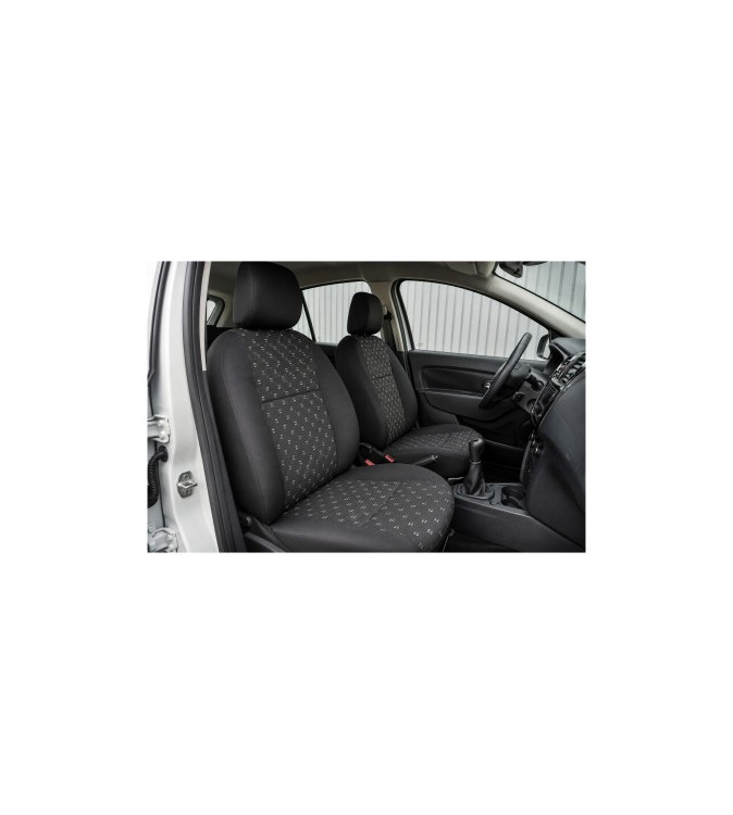Huse scaune auto compatibile Dacia Logan II 2012-2020 bancheta spate nefractionata Premium Material Textil