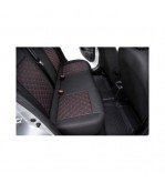 Huse scaune auto compatibile Dacia Logan III Prestige 2020-> spatar bancheta fractionat Premium Imitatie Piele Romb