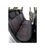 Huse scaune auto compatibile Dacia Jogger 2021-> 7 locuri spatar bancheta fractionat Premium Imitatie Piele Romb