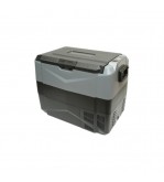 Frigider auto portabil cu compresor 45L 12V 24V 220V 60W zona dubla de racire afisaj LCD Cod: BK99977