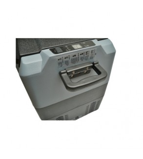 Frigider auto portabil cu compresor 45L 12V 24V 220V 60W zona dubla de racire afisaj LCD Cod: BK99977