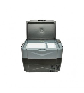 Frigider auto portabil cu compresor 45L 12V 24V 220V 60W zona dubla de racire afisaj LCD Cod: BK99977