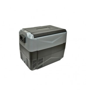 Frigider auto portabil cu compresor 45L 12V 24V 220V 60W zona dubla de racire afisaj LCD Cod: BK99977