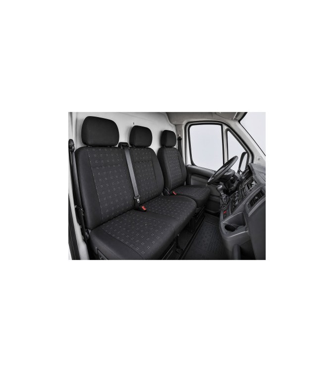 Huse scaune auto compatibile Peugeot Boxer 2006-> 2+1 Premium Material Textil