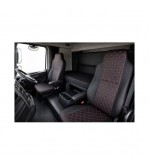 Huse auto universale pentru camion fabricate pana in 2016 cu doua scaune fata Premium Imitatie Piele Romb