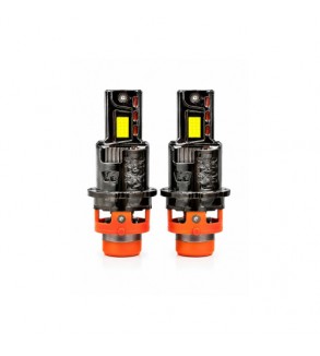 Bec LED D2S D2R 45W 9000 lumeni 6000K 12V-24V CANBUS Cod: LX4-D2S-R