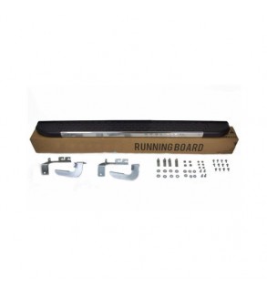 Praguri laterale auto negre aluminiu compatibile Renault Trafic III scurt Facelift 2023-> Cod: V1-223cm+UR12+PRG1129 BRK01