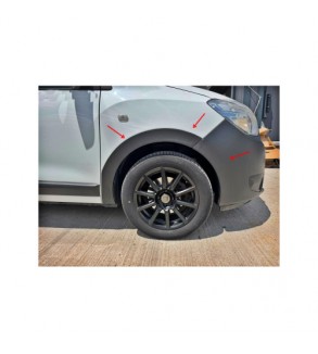 Protectii aripi auto ABS 8 bucati compatibile Dacia Dokker 2012-2022 Cod: DDK2012-B