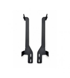 Bullbar auto fata negru mat compatibil Dacia Duster III 2024-> cu kit montaj Cod: 6166D3