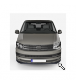 Spoiler prelungire bara fata Volkswagen Transporter T5 2003-2015 ABS negru Piano Cod: LSP3007