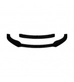 Spoiler prelungire bara fata BMW X6 G06 cu pachet M 2020-2024 ABS negru Piano Cod: LSP3028