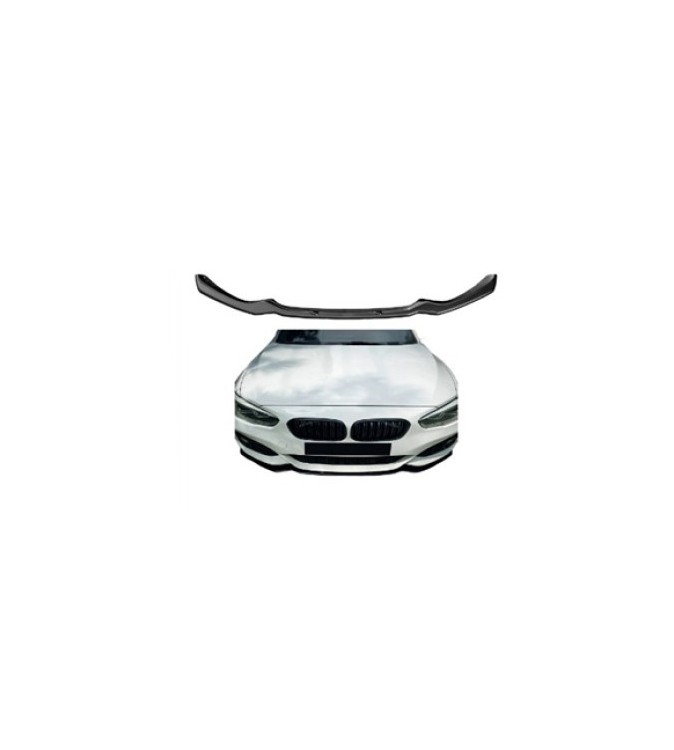 Spoiler prelungire bara fata BMW Seria 1 F21 cu pachet M Facelift 2015-2019 ABS negru Piano Cod: LSP3029