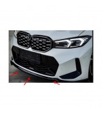 Spoiler prelungire bara fata BMW Seria 3 G20 cu pachet M Facelift 2022-> ABS negru Piano Cod: LSP3031