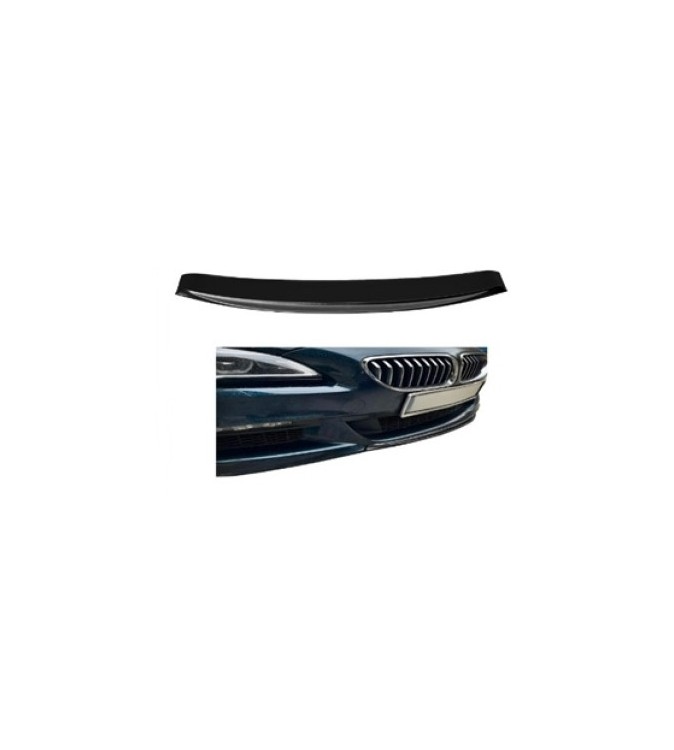 Spoiler prelungire bara fata BMW Seria 6 F12 cu pachet M 2013-2018 ABS negru Piano Cod: LSP3035