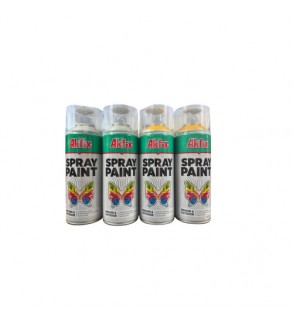 Spray vopsea Akfix  Rosu Lucios  400ml Cod: RAL3020