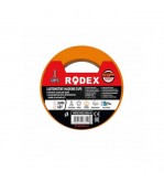 Banda de mascare auto rezistenta la temperaturi de pana la 120Â°C Rodex portocalie 48 mm x 40 m