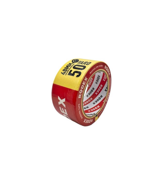 Banda de mascare auto rezistenta la temperaturi Rodex 48 mm x 45,7 m