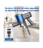 Aspirator vertical fara fir 200W 30 kPa cu ecran tactil LED si baterie 2000mAh Cod: BK00493