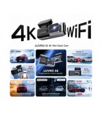 Camera auto dubla LUVRO S6 4K Ultra HD cu WiFi si camera spate Cod: LUVRO S6