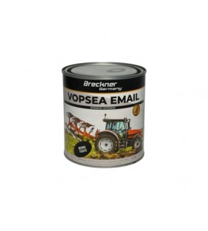 Vopsea email anticoroziva 3 in 1 negru trafic 1K pe baza de solvent direct pe rugina interior si exterior 1L Cod: BK89061