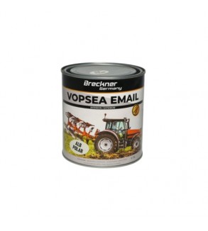 Vopsea email anticoroziva 3 in 1 alb polar 1K pe baza de solvent direct pe rugina interior si exterior 1L Cod: BK89060