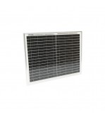 Panou solar fotovoltaic monocristalin 20W 18.3V 400x300x17mm Cod: BK87422